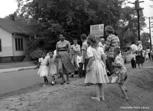 Jokes on you, racist people holding hateful signs.... Those kids can't even read yet!