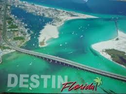 The sign at the city line says "Destin, Florida--Where white, middle-class Christians go to sit on the beach."