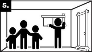 Then, after sealing all the windows and doors, calmly put your head between your legs, and kiss your ass goodbye.