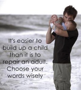 It's especially hard to repair an adult who is not you.