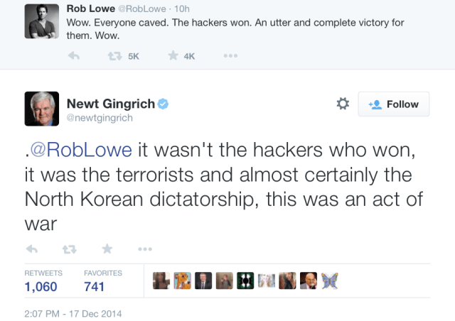 Newt, demonstrating the "broken clock" theory....