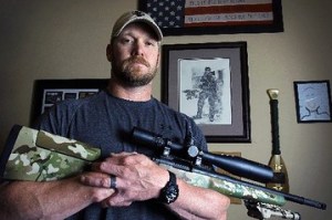 Chris Kyle, Husband and father of two....