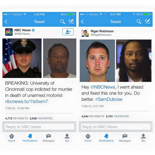 If people aren't allowed to be upset by anything else each time a police officer shoots another unarmed black person, then there is going to be very little time to get upset by other stuff.